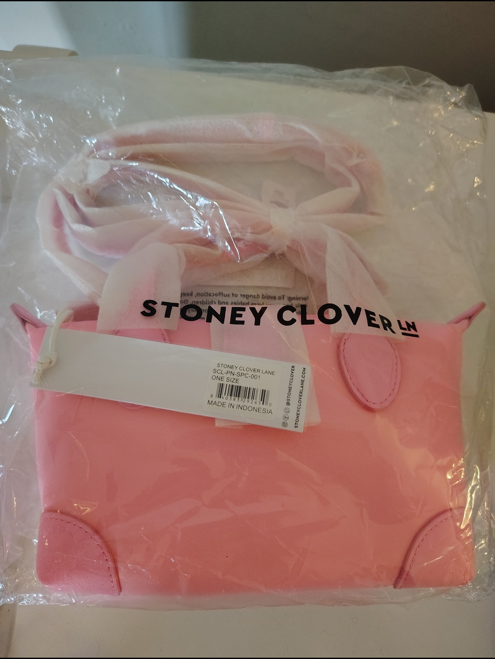 Stoney Clover Lane Pink Mini Tote